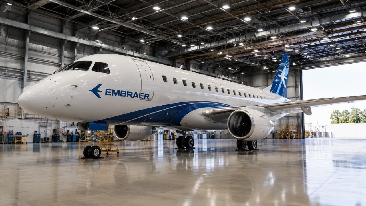 Embraer compra EZ Air da Safran Cabin e mira cadeia de suprimentos no setor aéreo para reduzir custos e proteger margens.