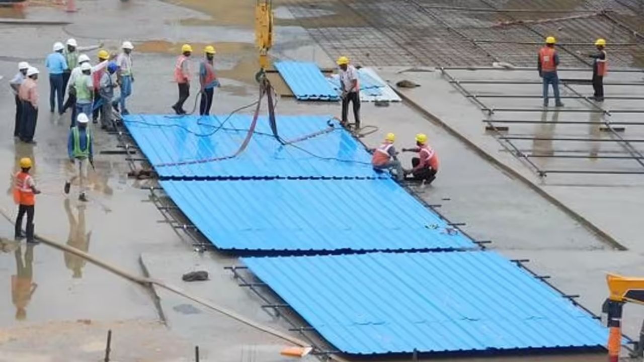 Kaiga nuclear project uses concrete, ice plant, and engineering to overcome monsoon in India.