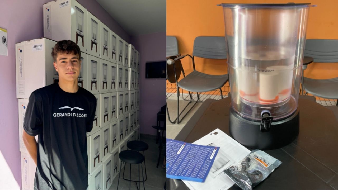 Estudante brasileiro nos EUA descobriu que 50 famílias de uma favela em São Paulo conviviam sem água limpa, convenceu empresa a vender filtros a preço de custo e transformou (4)