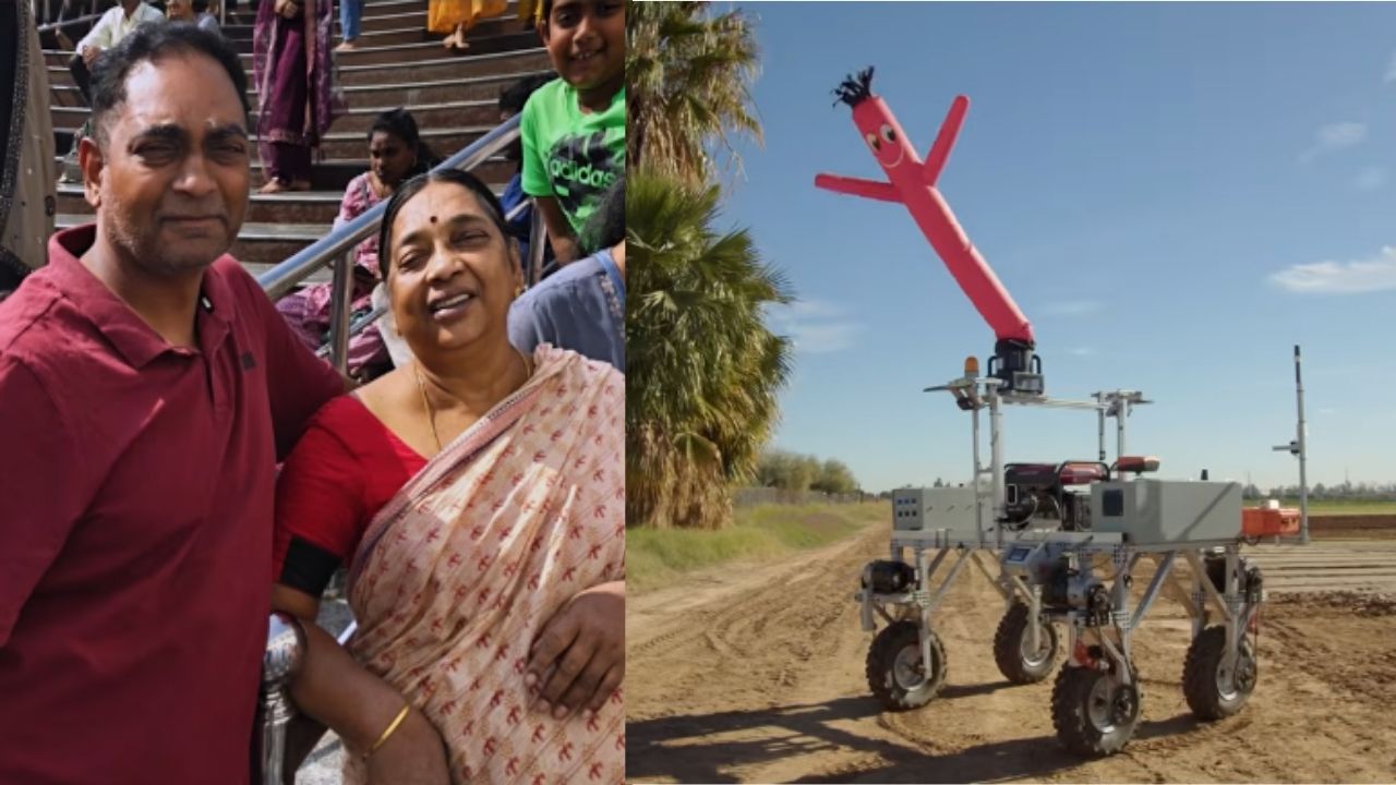 Filho de agricultores ouviu desafio da mãe em 2018, criou robôs com IA no Arizona, ganhou 175 mil dólares e agora testa máquinas que capinam, pulverizam, colhem coentro e até espantam (4)