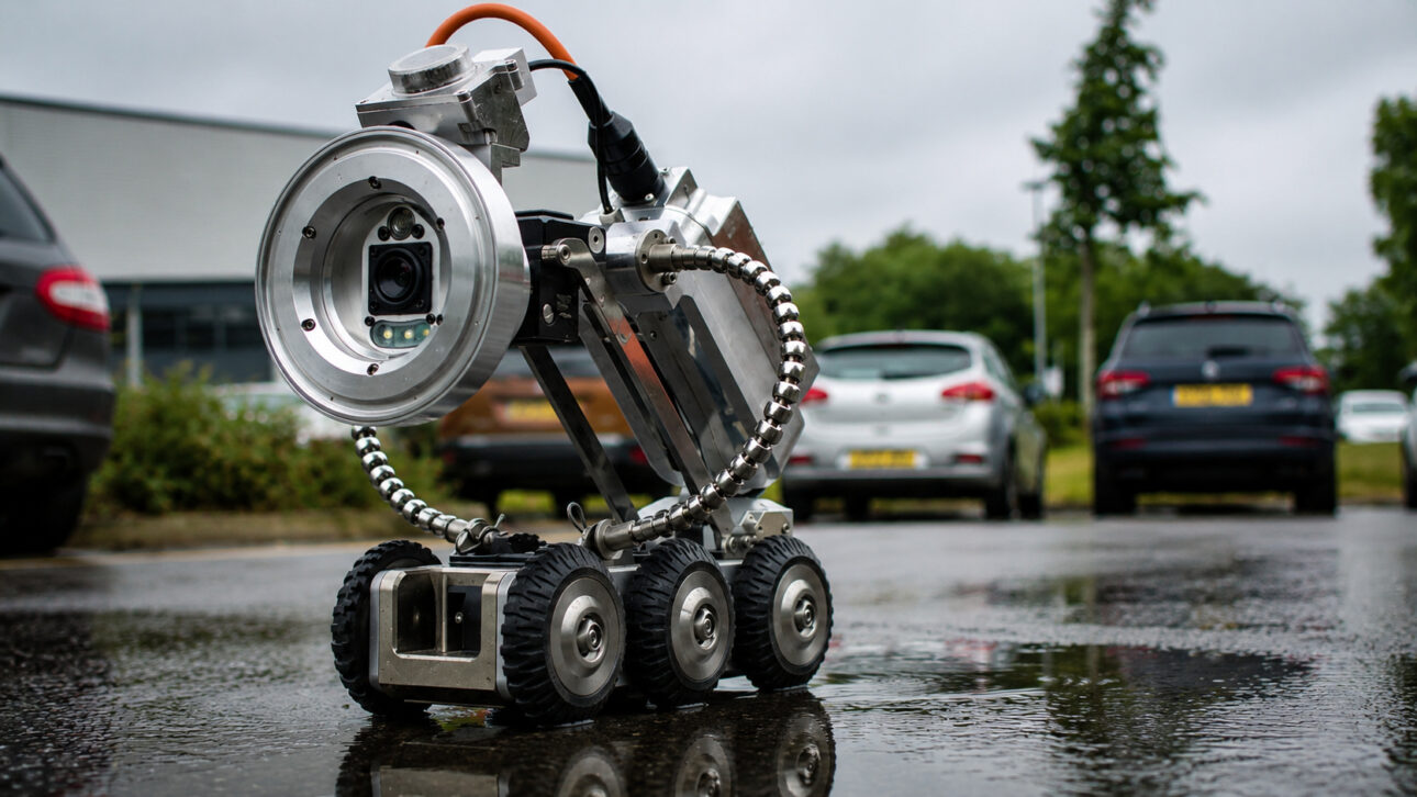 Financing took the sewer robot project to the development phase