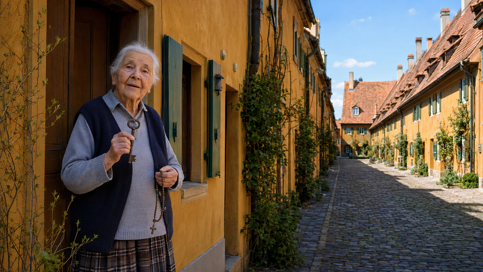 Fuggerei preserva um dos modelos de habitação social mais antigos ainda em funcionamento