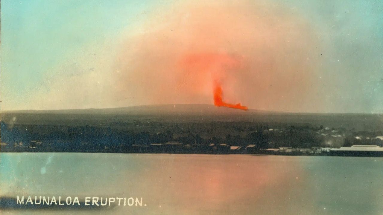 Mauna Loa: George Patton usou bombas contra lava rumo a Hilo em 1935, numa tentativa controversa de desviar o fluxo.
