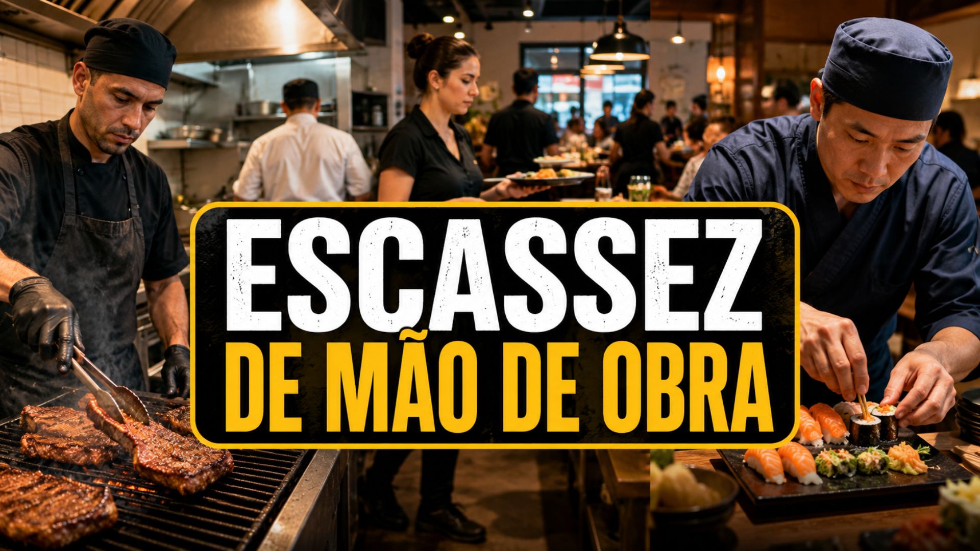 Escassez de mão de obra atinge bares e restaurantes no Brasil, mesmo com salário médio recorde, e expõe gargalo em cargos especializados.