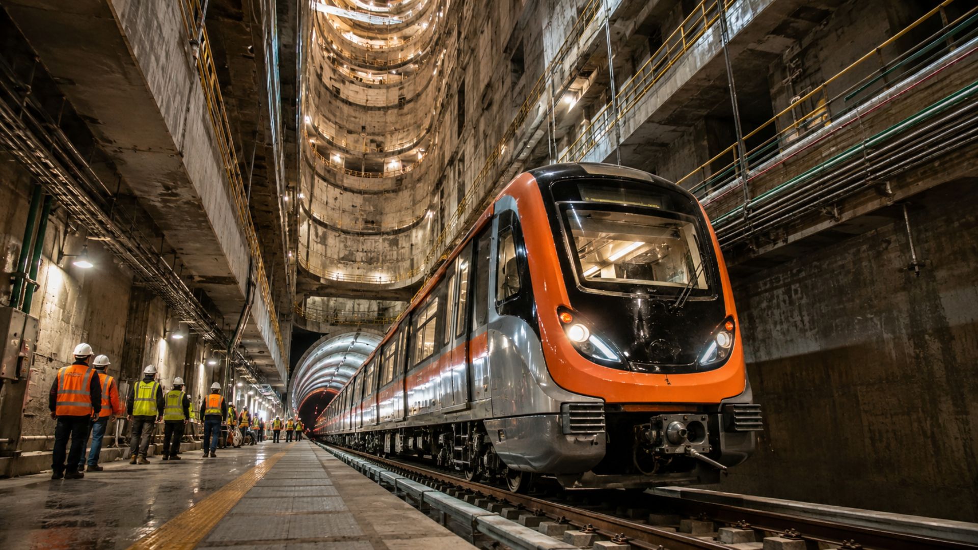 Linha 6-Laranja do metrô de SP estreia com estação recorde, túnel sob o Tietê e trens para 2.044 passageiros na capital.