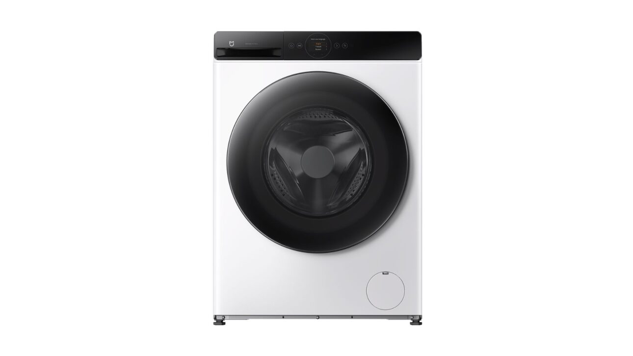 Lava e seca Xiaomi Mijia 8kg reúne design ultra-slim, vapor higiênico, secagem inteligente, 30+ programas e controle por app para casas.