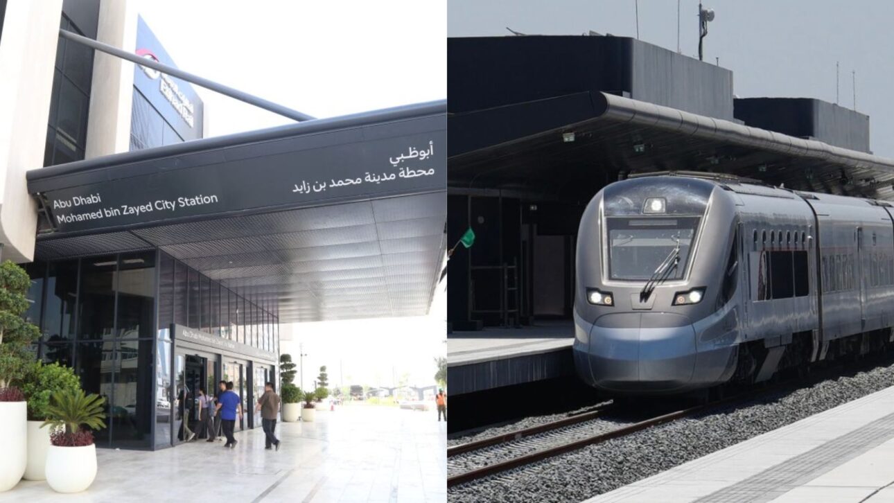 Etihad Rail inicia operação nos Emirados Árabes com trem de passageiros, rota de 1h45 e plano para conectar 11 cidades até 2030.