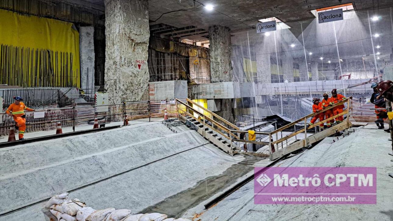 Linha 6-Laranja do metrô de SP estreia com estação recorde, túnel sob o Tietê e trens para 2.044 passageiros na capital.