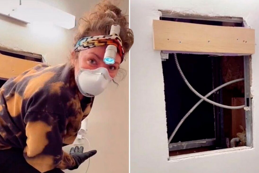 Moradora de Nova York achou um apartamento inteiro de três quartos atrás do espelho do banheiro e o vídeo passou de 9 milhões de visualizações