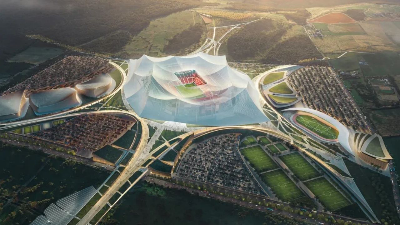 Maior estádio do mundo no Marrocos mira Copa do Mundo e usa turismo e infraestrutura como vitrine global.