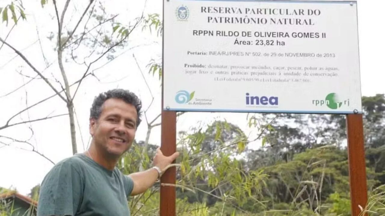 A fazenda de Marcos Palmeira em Teresópolis reúne produtos orgânicos, agrofloresta e Mata Atlântica preservada em 200 hectares.