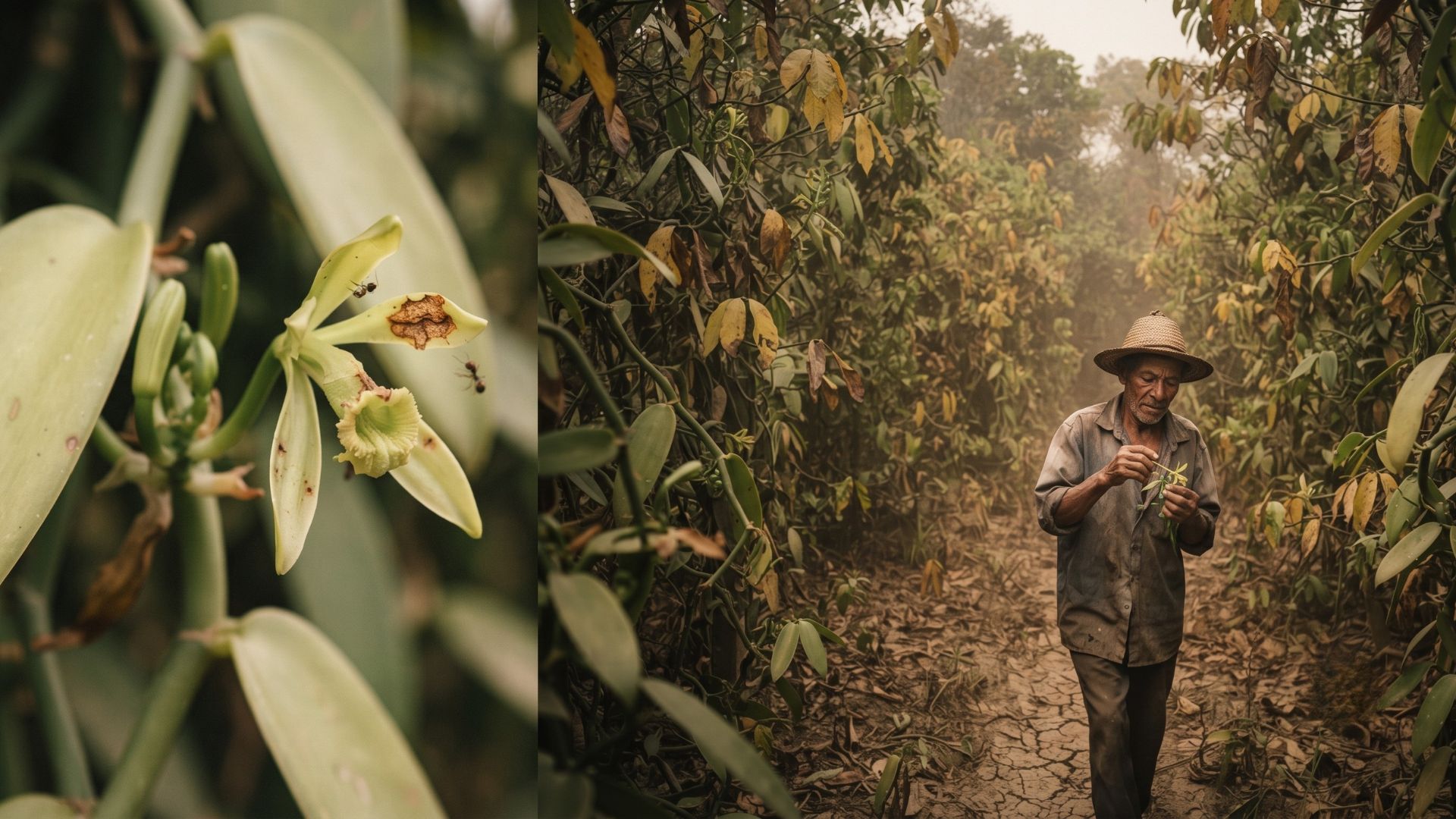 Mudança no clima ameaça plantas silvestres de baunilha