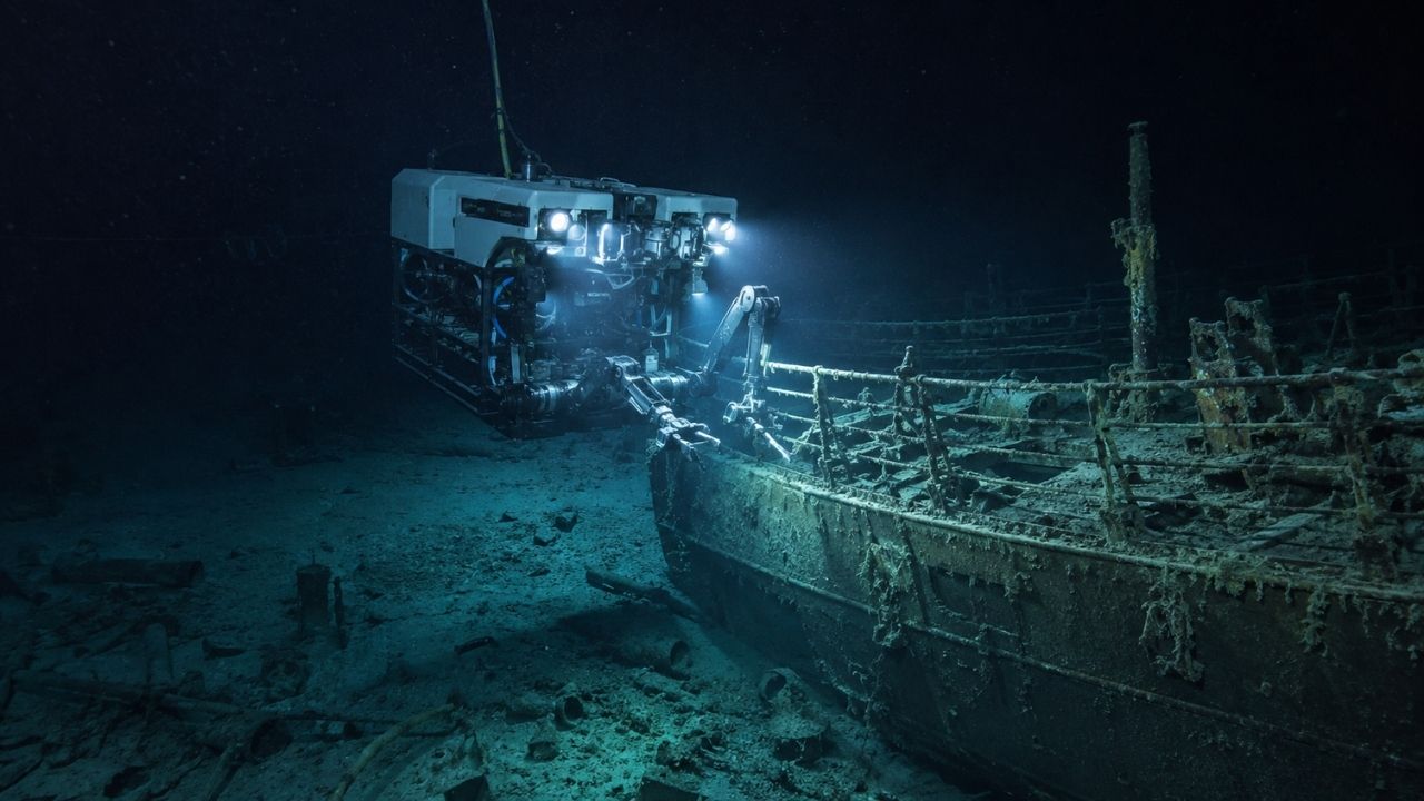 Naufrágio de 500 anos Camarat 4 revela navio mercante, 66.974 imagens e cerâmicas preservadas no fundo do Mediterrâneo.