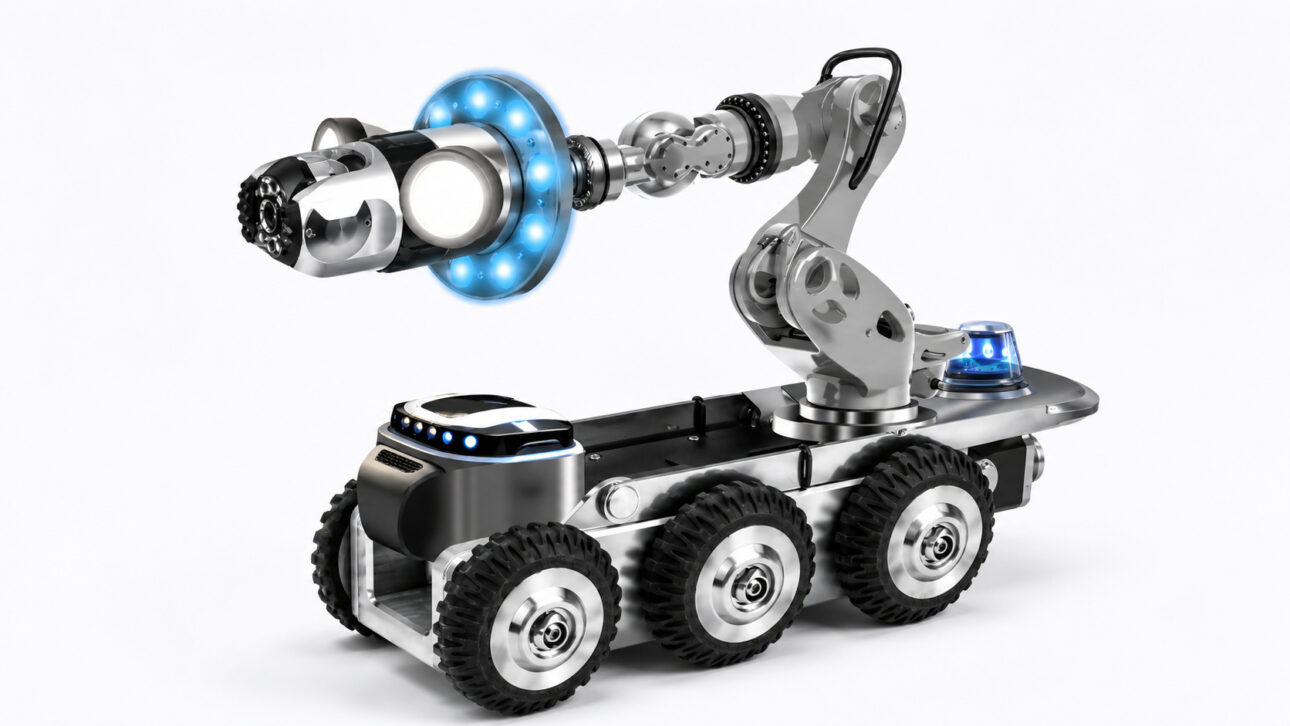 The robot that patrols closed pipelines
