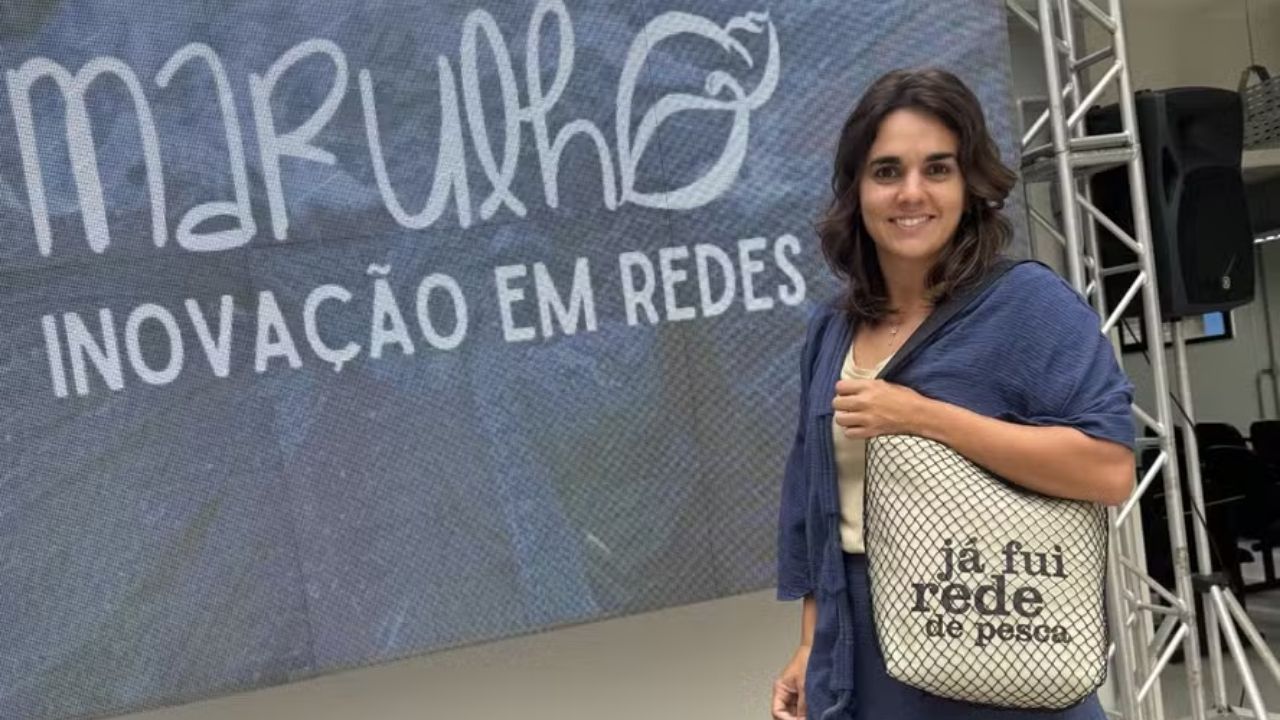 Redes de pesca em Ilha Grande viram Marulho, reduzem lixo no mar e geram renda com bolsas e pochetes.