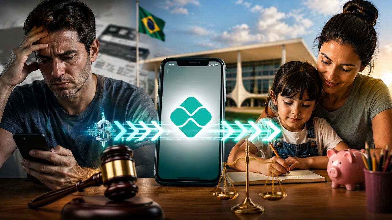 Pix Pensão Alimentícia aprovado no Senado pode automatizar pagamentos determinados pela Justiça, retirar o valor direto da conta de quem deve pensão e transferir para o