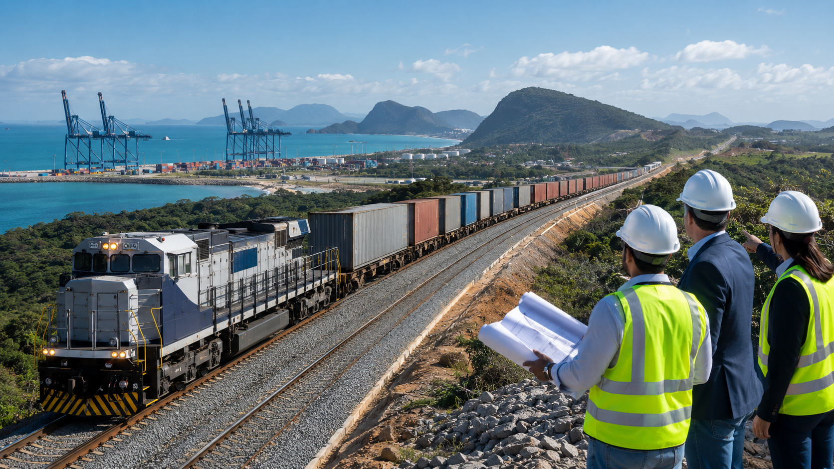 Primeira ferrovia de carga construída do zero no Brasil, a EF-118 ligando Espírito Santo ao Rio de Janeiro vai a leilão em outubro e atrai gigante chinesa em disputa de bilhões pelo Anel Ferroviário do Sudeste