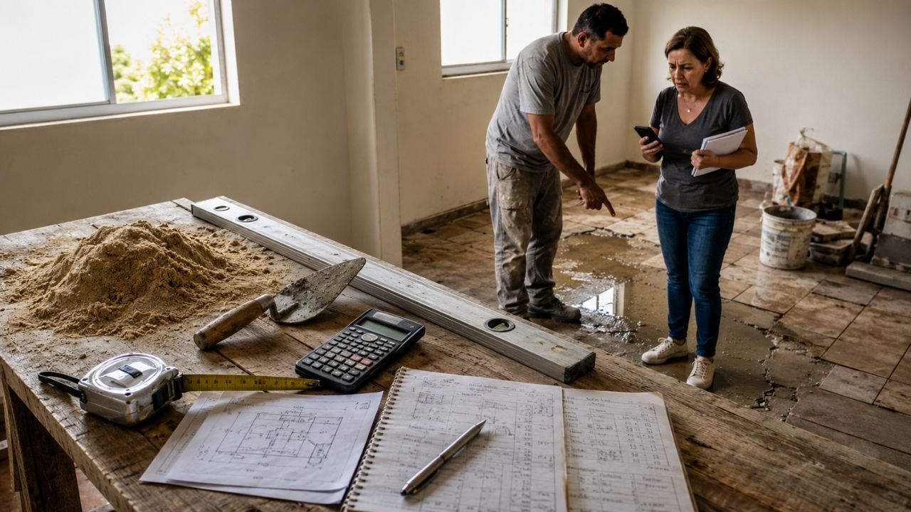 Quanto custa fazer contrapiso em 2026 e por que um caimento mal calculado pode deixar água parada, trincar o revestimento, gerar infiltração e obrigar o dono da obra a pagar duas vezes (4)