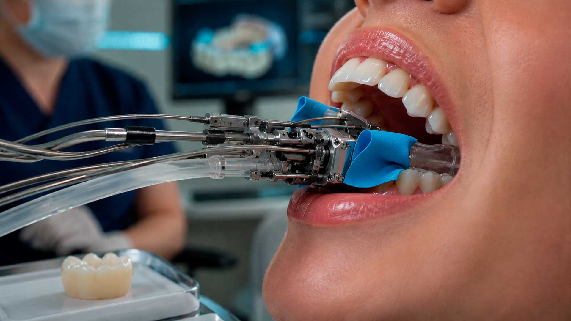 Robô intraoral em miniatura prepara dentes para coroas com precisão inferior a 0,2 milímetro em testes de laboratório