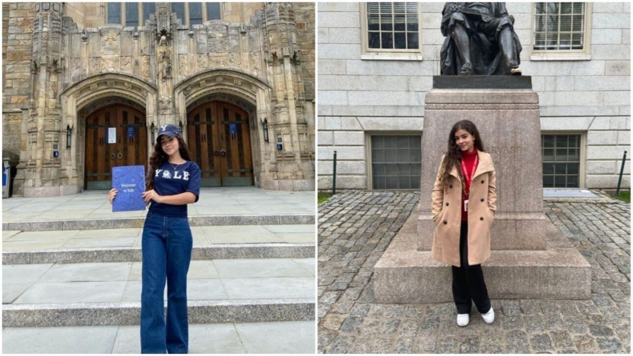 A mineira Sofia Santos de Oliveira foi aprovada em março de 2022, aos 18 anos, nas três universidades americanas
