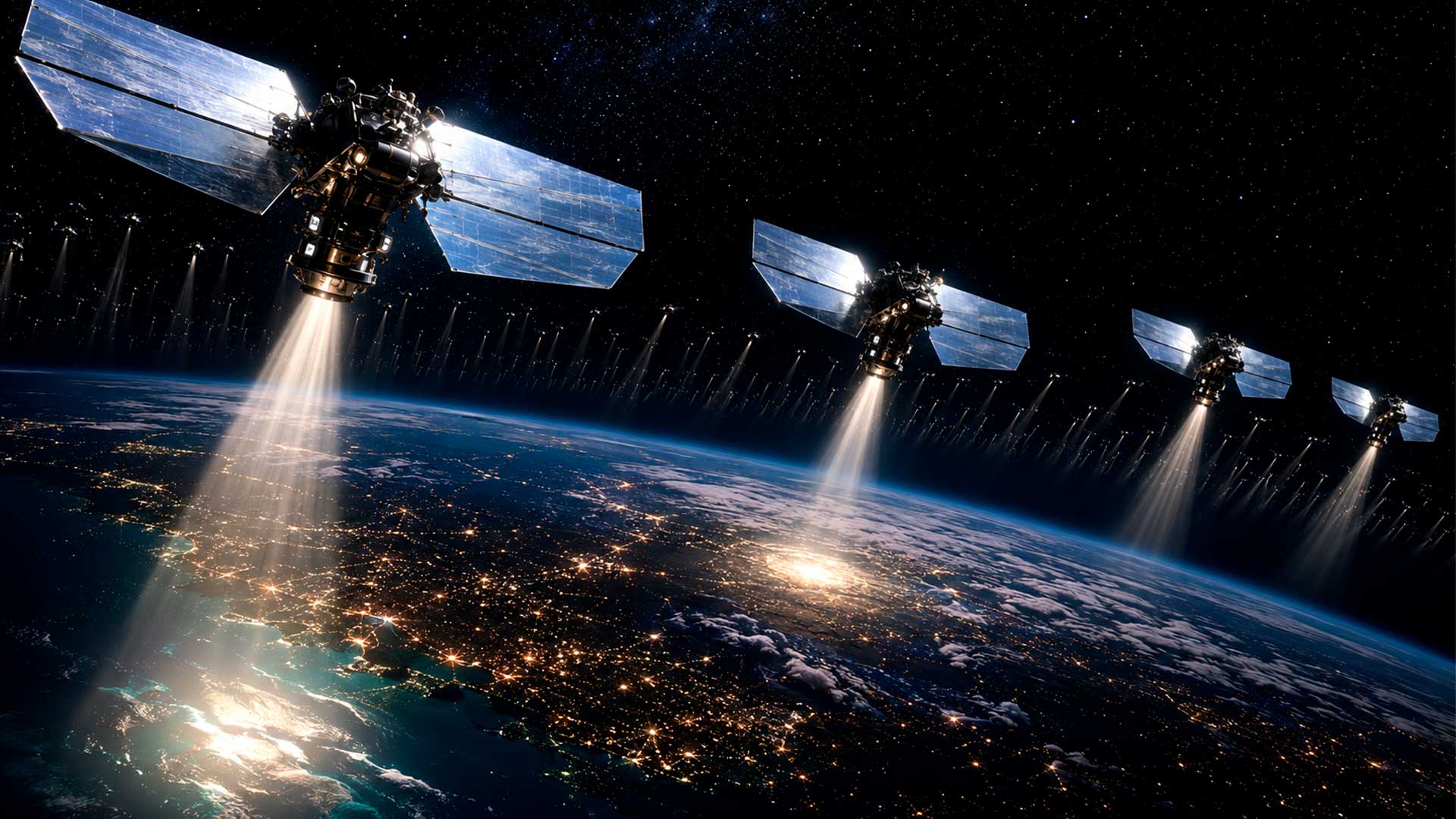Startup dos EUA avança com projeto de satélites espelhados para refletir luz solar à noite e reacende debate sobre poluição luminosa e lixo espacial