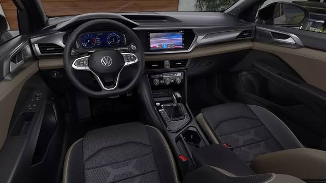 Descubra o novo Volkswagen que sucederá o Taos, com motorizações híbridas flex e produção no Brasil.