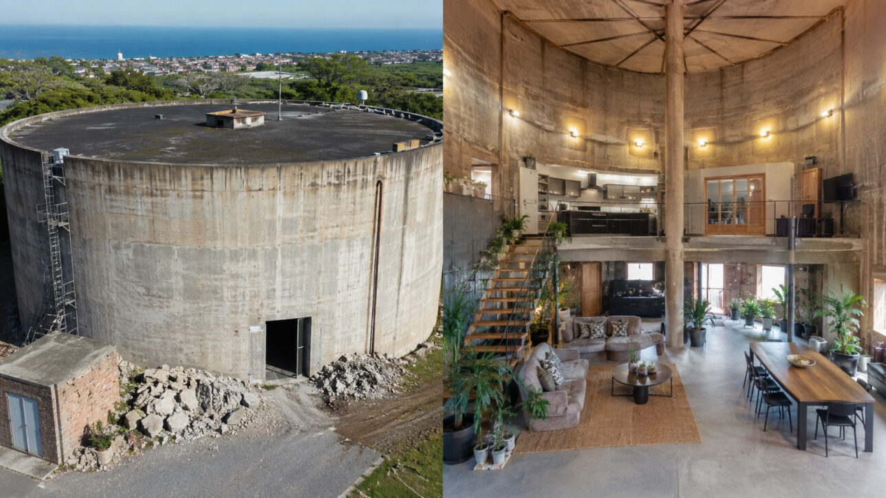 house construction in underground water reservoir