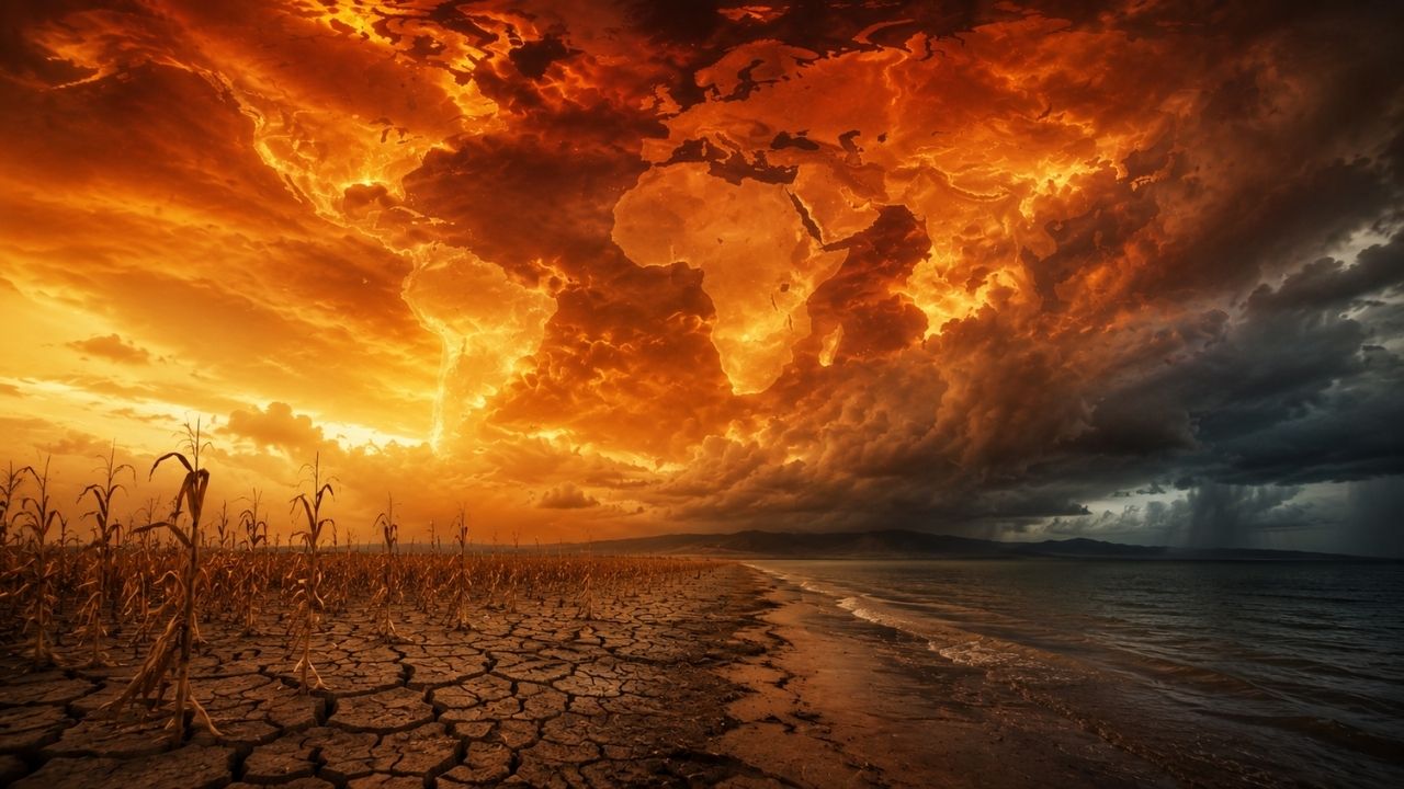 El Niño expôs secas, fome global e mudanças climáticas, deixando alerta para um planeta mais quente.