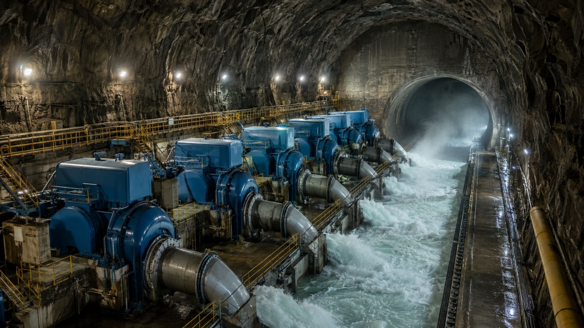 Túnel de 6,4 km na rocha e 6 bombas de 5.000 CV levam água ao Cantareira: a interligação Jaguari-Atibainha da Sabesp, com nova autorização da ANA.