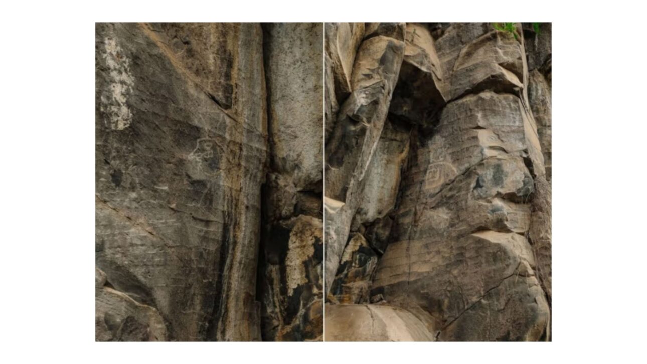 The railway route was modified to preserve these historical sites in El Venado, in the Mexican state of Hidalgo.Photos: Gerardo Peña, Instituto Nacional de Antropología e Historia
