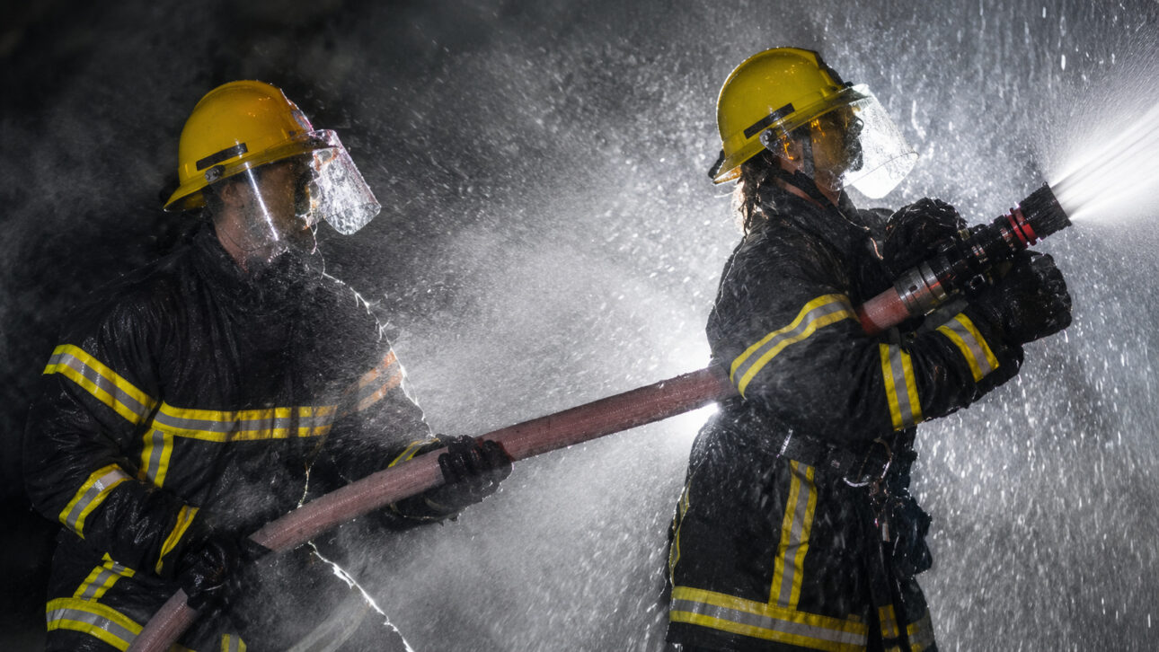 Discarded firefighter uniforms enter textile recycling and become fire-resistant fabric