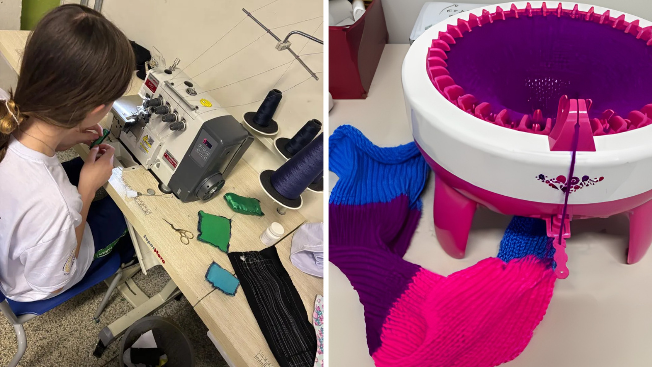 Learn about the project by students from Paraná who recycle PET bottles to produce solidarity clothing and promote sustainability in public school.