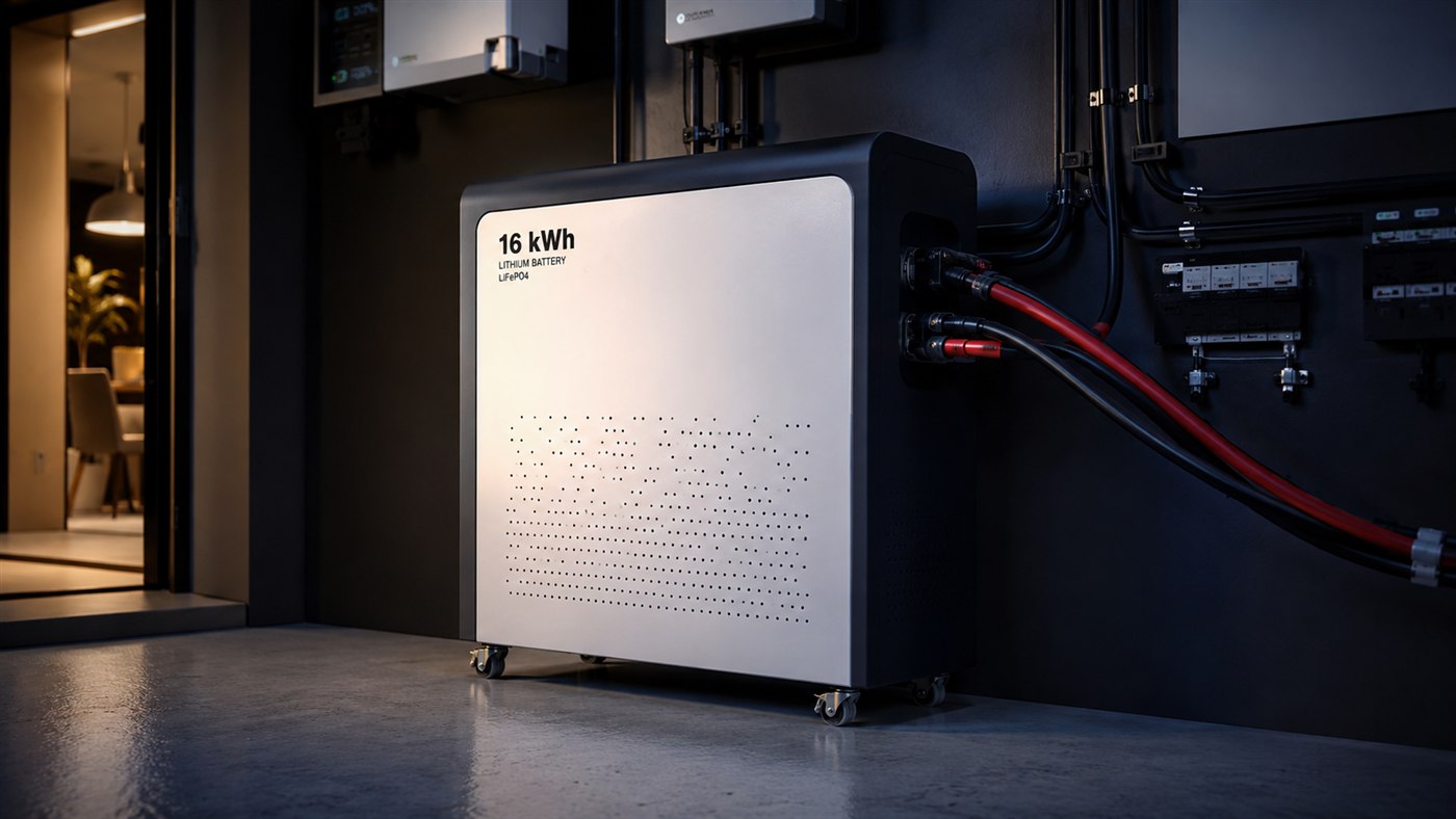 Bateria solar Kingbo de 16 kWh liga a casa toda fora da rede por mais de 22 anos e puxa 10 mil watts; veja os detalhes técnicos do review