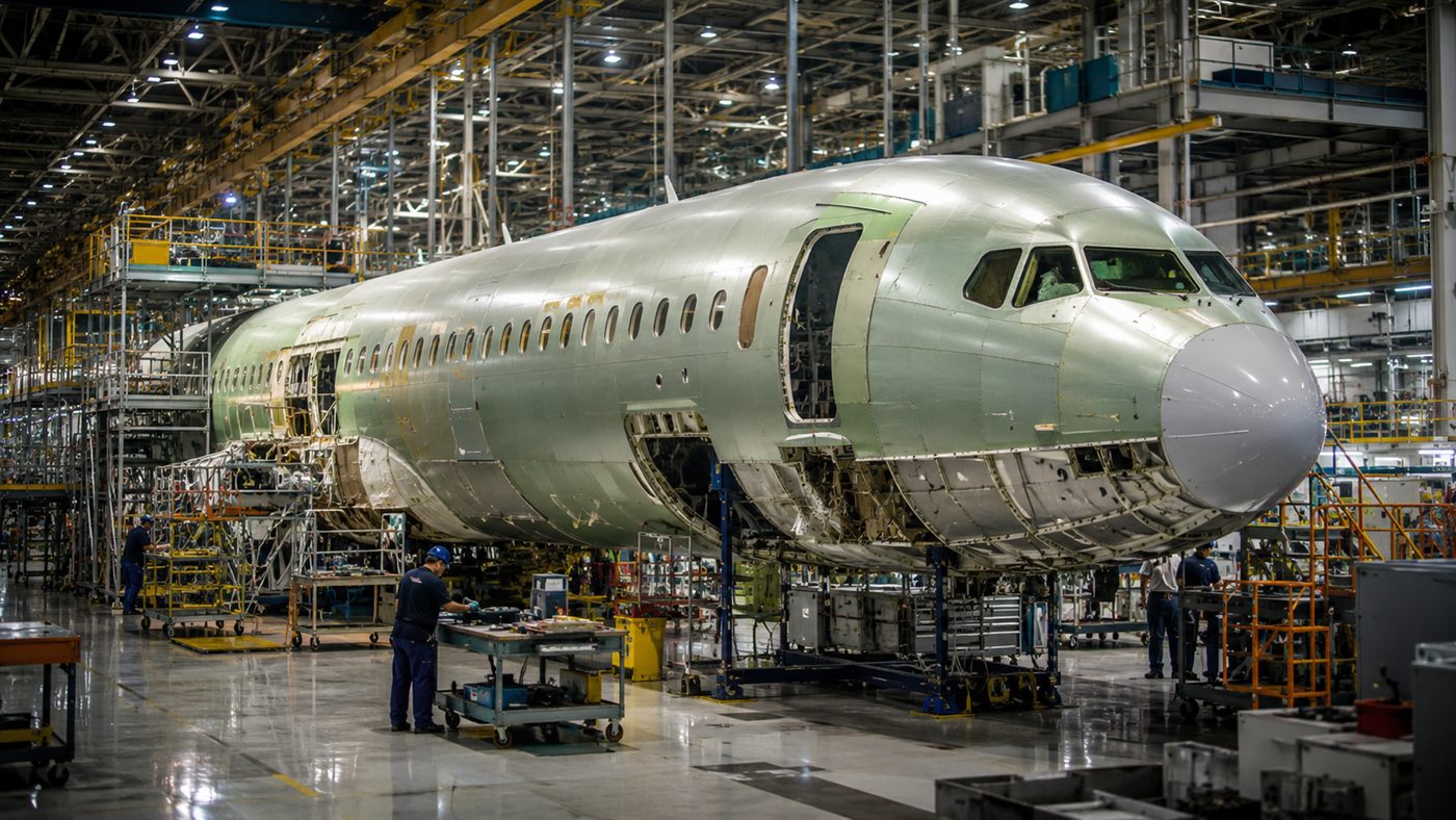 Após uma porta se soltar de um 737, a Boeing recomprou a Spirit AeroSystems por 8,3 bilhões de dólares, a fábrica de fuselagens que terceirizou em 2005