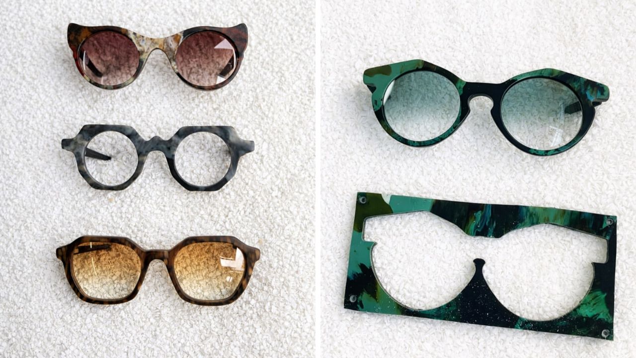 Conheça a Save Me, a marca de óculos artesanais do casal Vitor Frutuoso e Stephanie Oliveira que está revolucionando a moda sustentável em São Paulo.