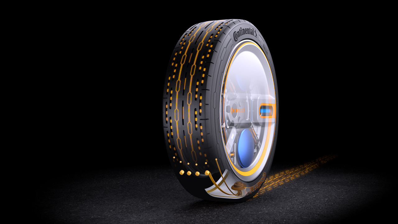 Continental criou o Conti GreenConcept com 35% de materiais renováveis, 17% reciclados, PET reaproveitado e peso até 40% menor.