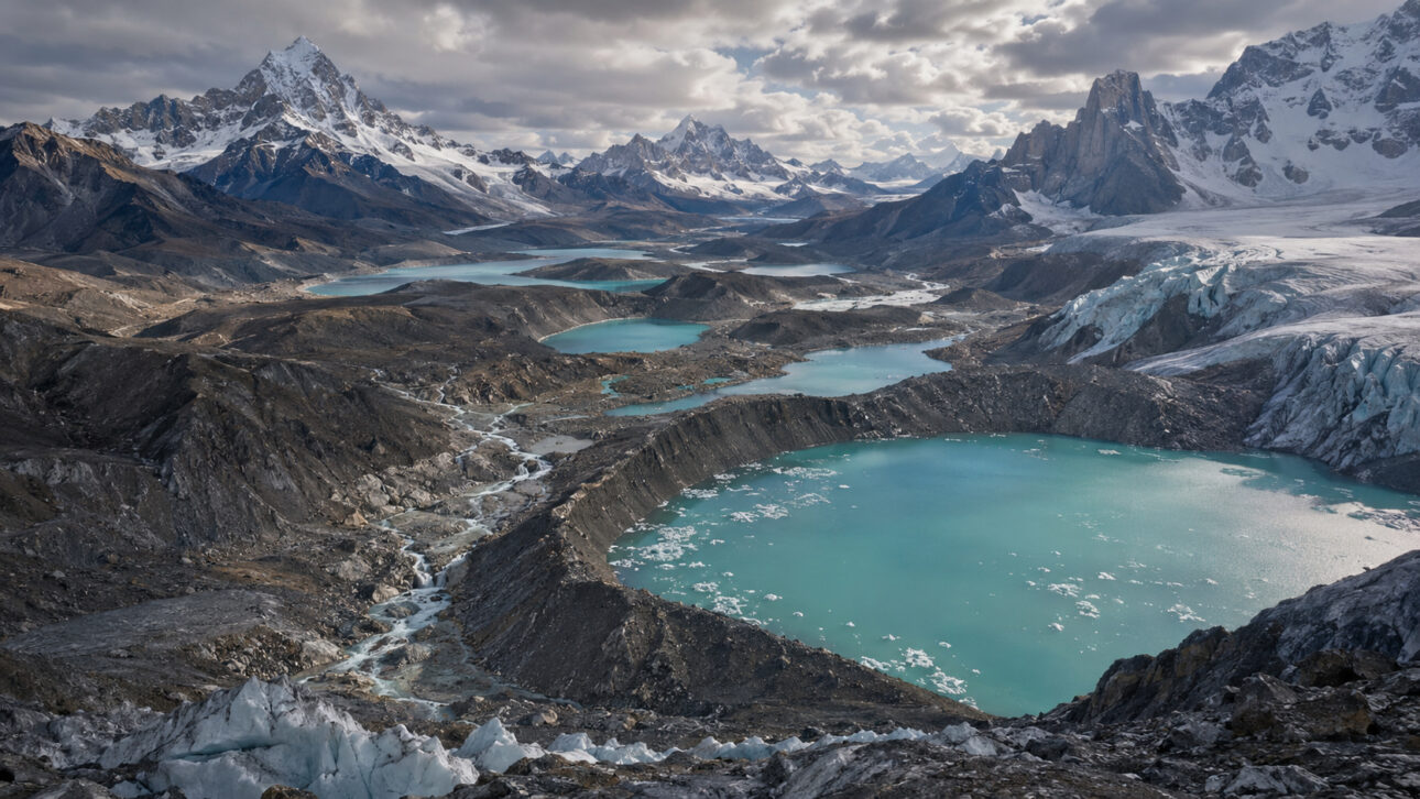 melting glaciers can form more than 50 thousand new lakes in areas currently covered by ice