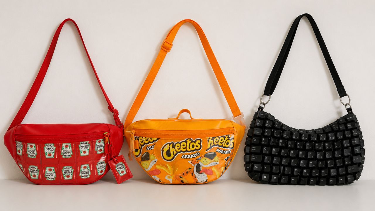 Descubra como a designer Kayka Couto revolucionou o mercado de moda ao transformar lixo e itens obsoletos em bolsas exclusivas e sustentáveis.