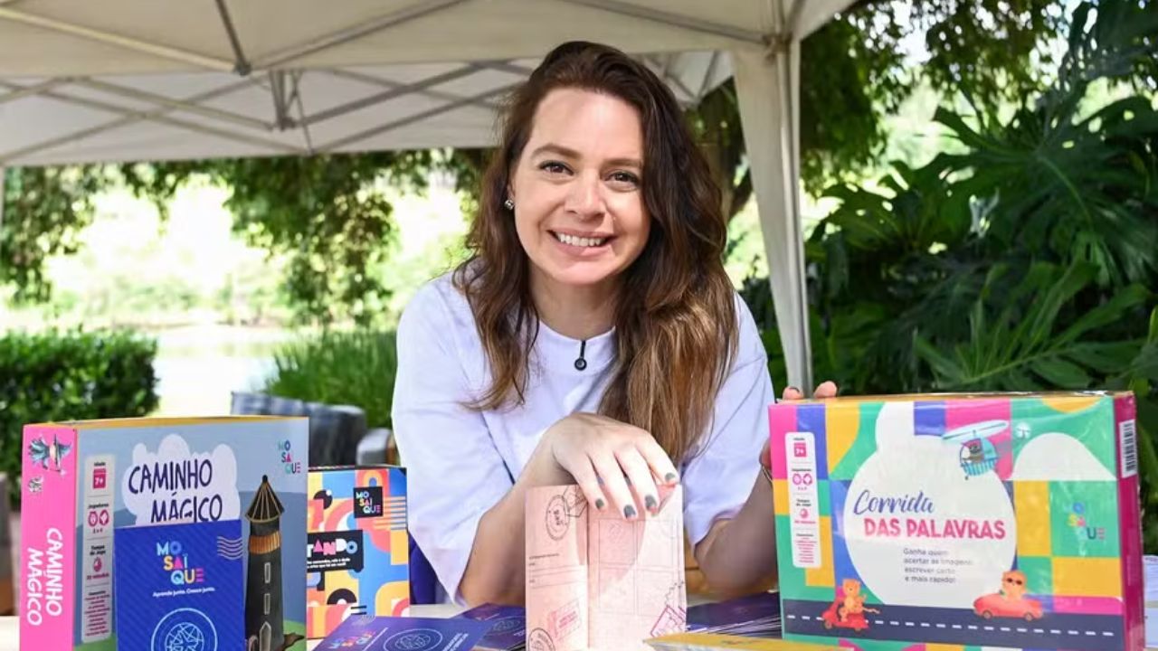 Marca de jogos educativos criada por ex-diretora de RH projeta faturar R$ 1,3 milhão em 2027 e levará sua metodologia a 21 escolas públicas.