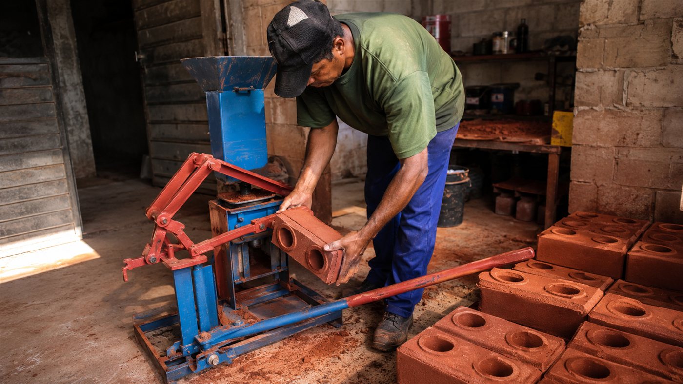 Tijolo ecológico: mini fábrica começa com prensa de R$ 9 mil, milheiro custa R$ 530 e era vendido a até R$ 1.400; veja a conta completa