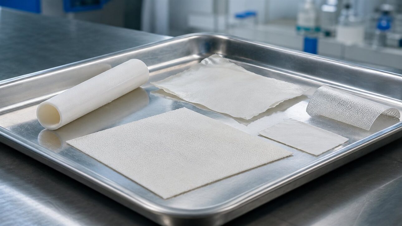 Milhares de canetas esferográficas em linha de produção industrial