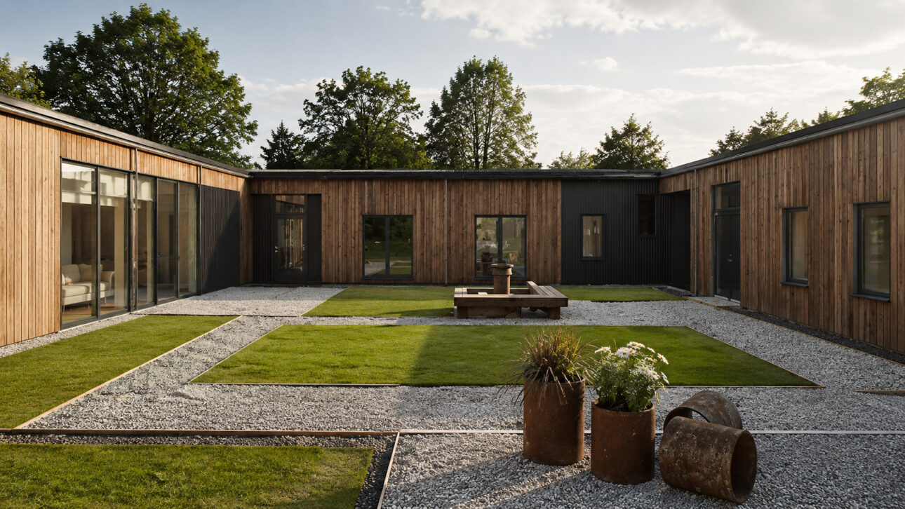 Couple buys underground reservoir for 98 thousand pounds, removes 650 m² of concrete roof and transforms 2.5 million-liter tank into a four-bedroom house