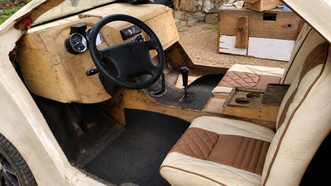 Teenager from Ghana built a sports car from scrap, gull-wing doors, and junkyard parts, becoming a symbol of innovation before finishing school.