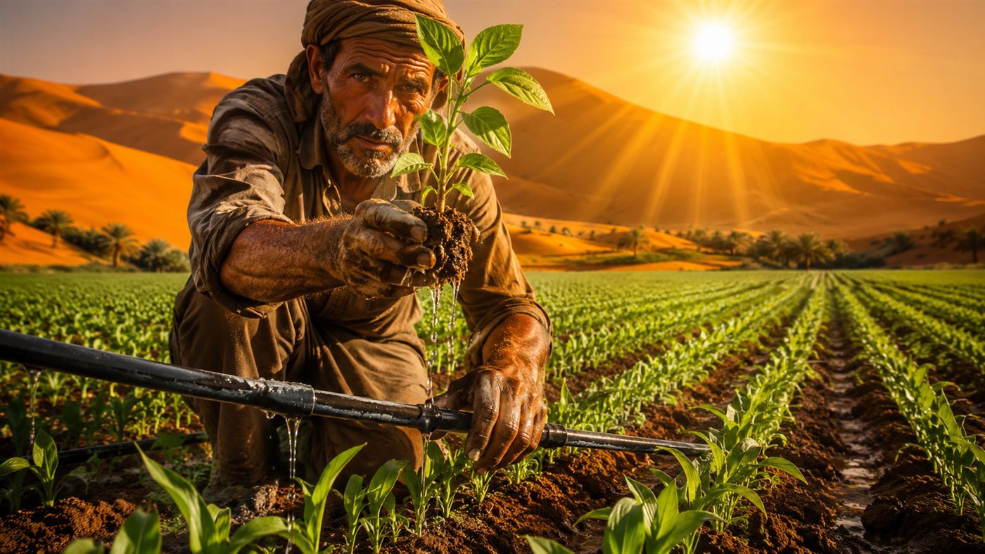 Agricultura no deserto: com 60% do território árido, Israel dessaliniza 2 bilhões de litros por dia, recicla 90% do esgoto e colhe bilhões em tâmaras e algodão
