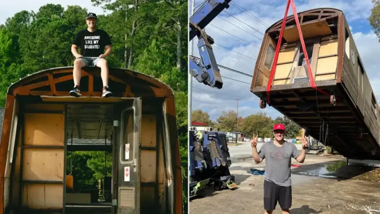 Christopher Rich comprou um vagão de metrô da Marvel por US$ 5.000, enfrentou viralização, multa e reforma, e agora prepara um Airbnb onde hóspedes poderão dormir dentro de um cenário de filme