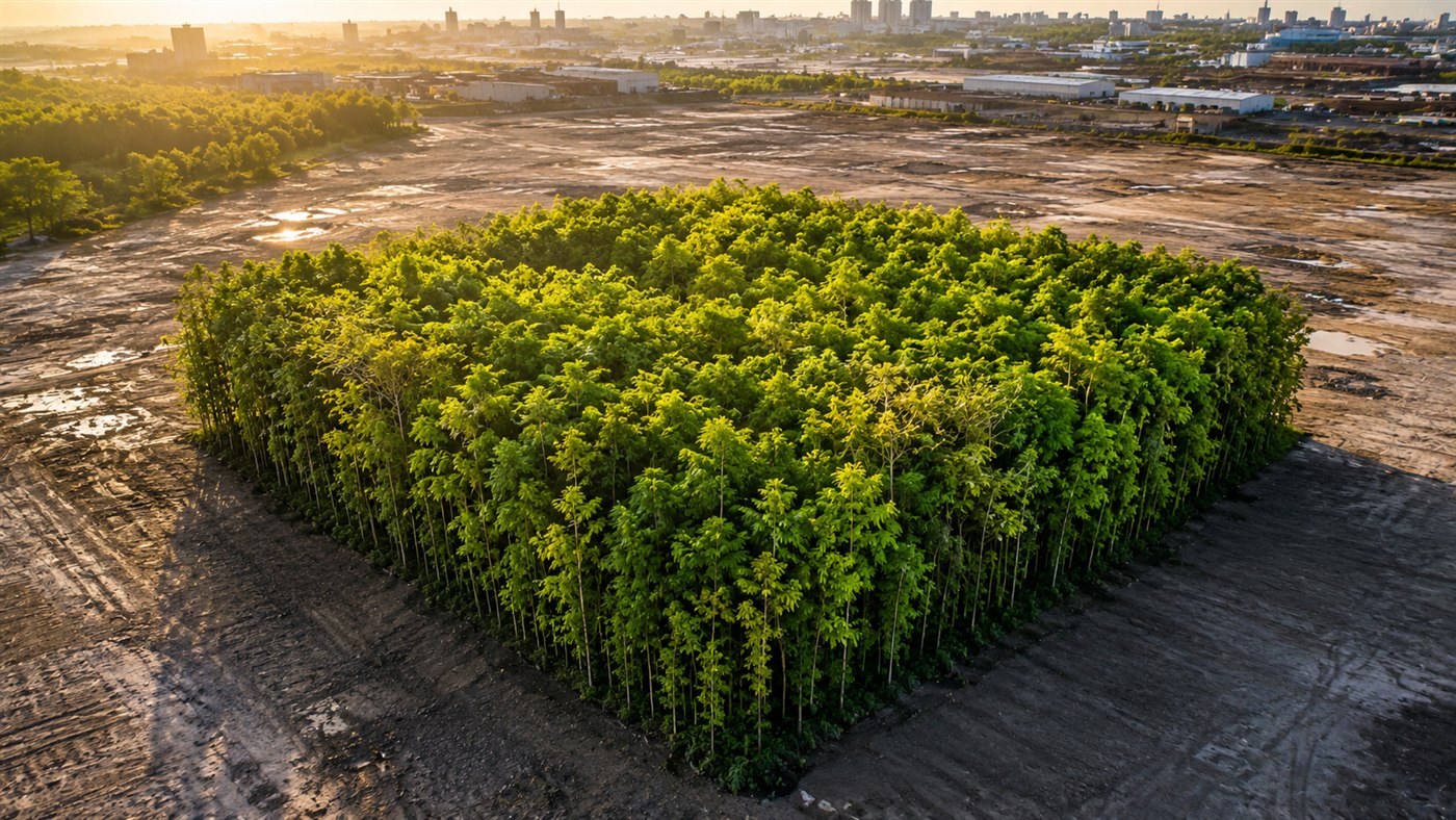 Método Miyawaki planta 30 mil árvores por hectare, mata a maioria de propósito e faz a floresta crescer 10 vezes mais rápido; veja a ciência por trás