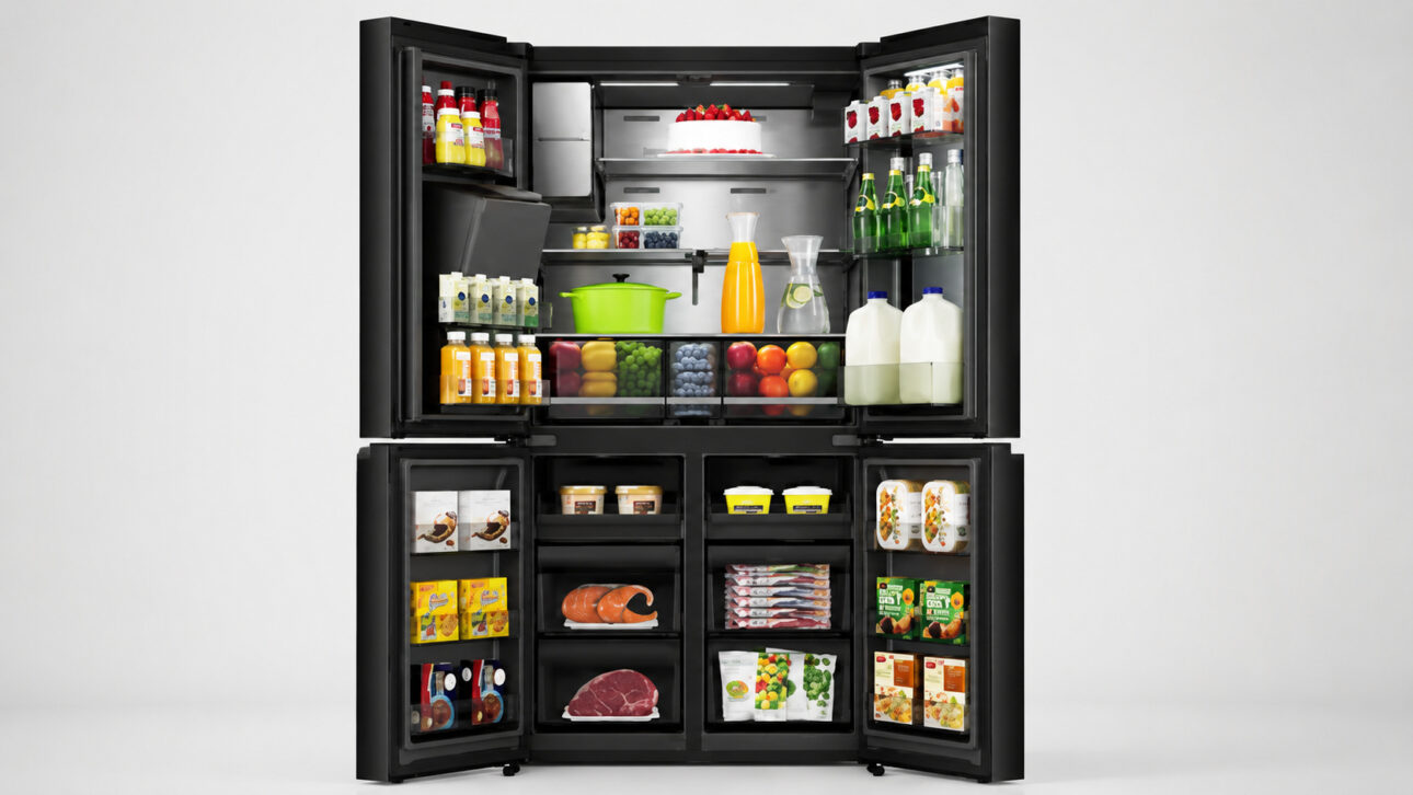Hisense launched the 615-liter PureView with a transparent door, smart screen, voice command, ConnectLife, UV purification, and accelerated ice production.