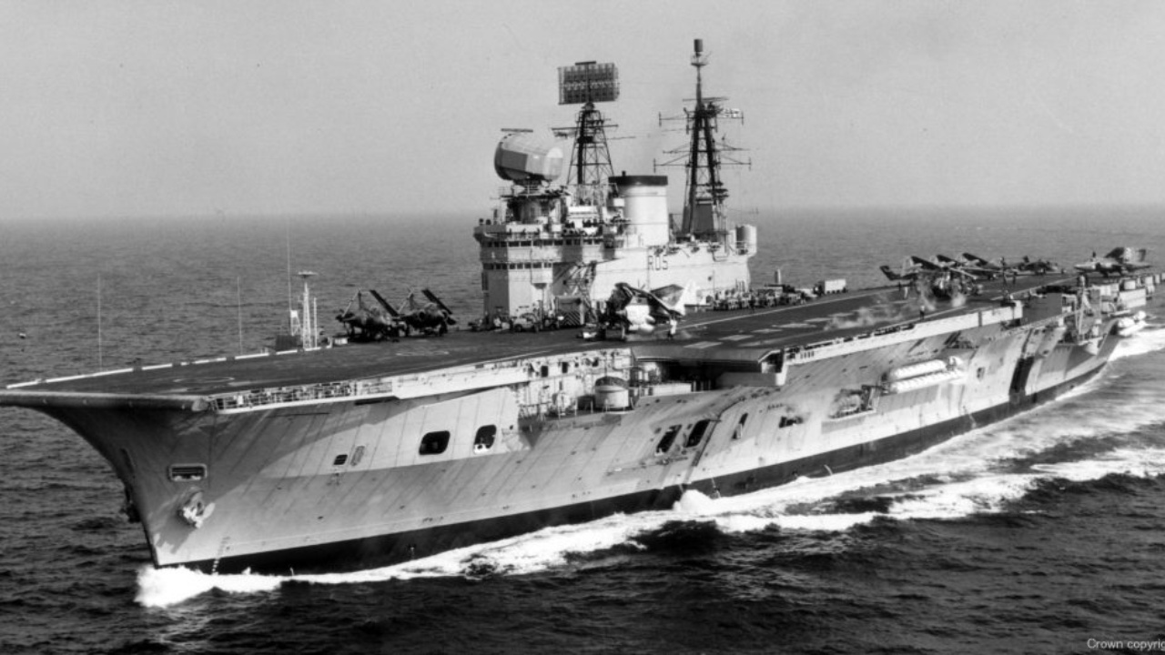 Discover the behind-the-scenes of the end of HMS Eagle. From a central piece in the Suez Crisis to a donor of components, uncover the history of the iconic aircraft carrier.
