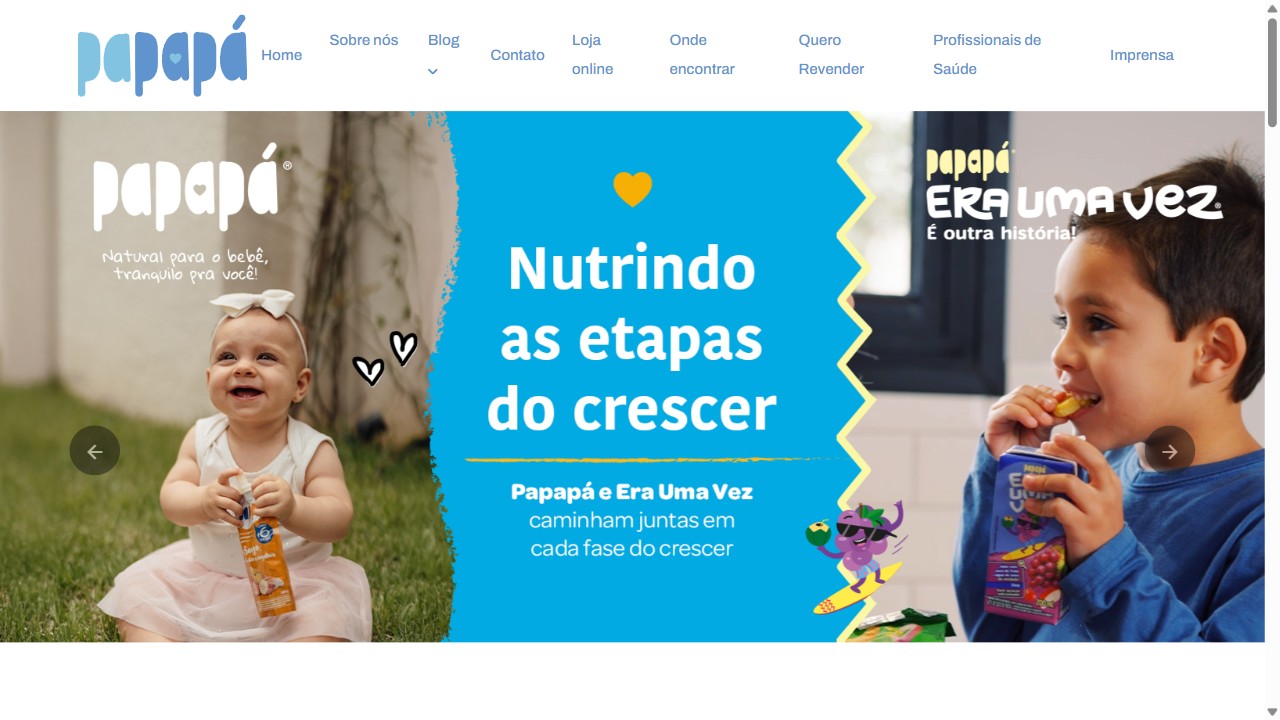 Papapá: casal de Curitiba que domina 93% da comida natural de bebê lança a marca Era Uma Vez, com biscoito e achocolatado saudáveis, e mira R$ 360 milhões.