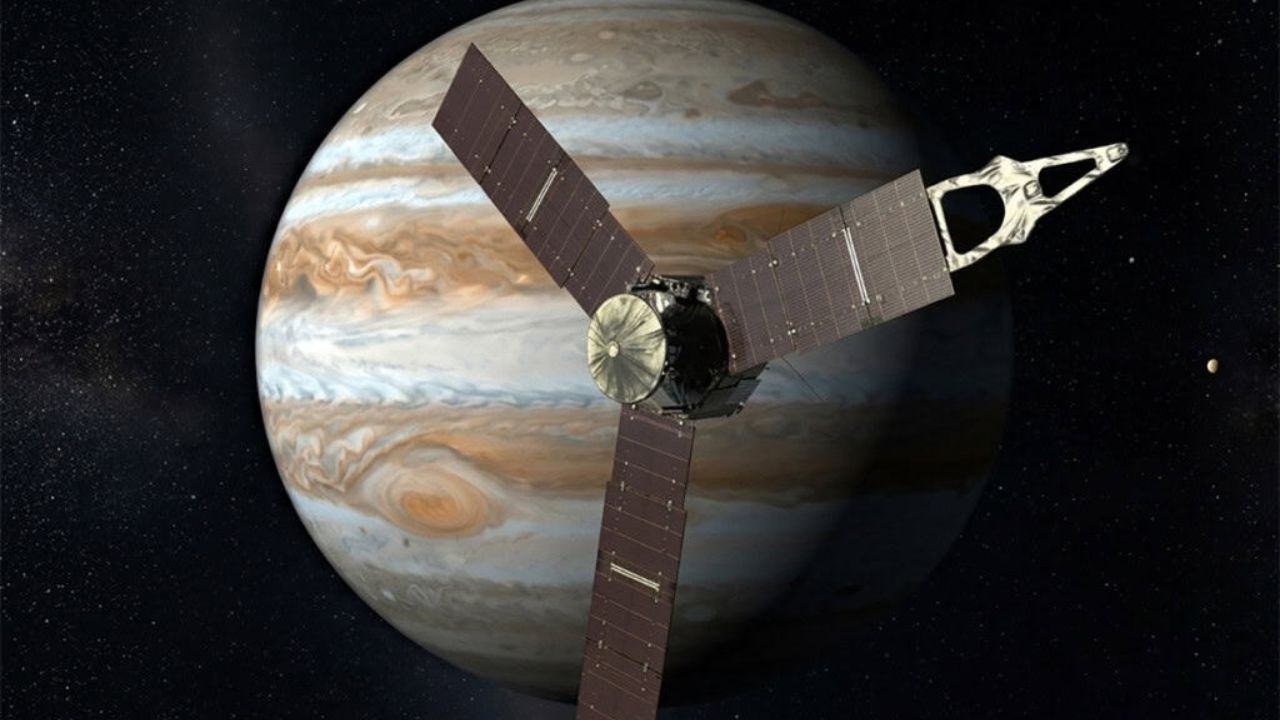 Aquecimento subterrâneo em Io foi medido pela sonda Juno entre dois e seis metros de profundidade, revelando novas pistas sobre o vulcanismo da lua de Júpiter.